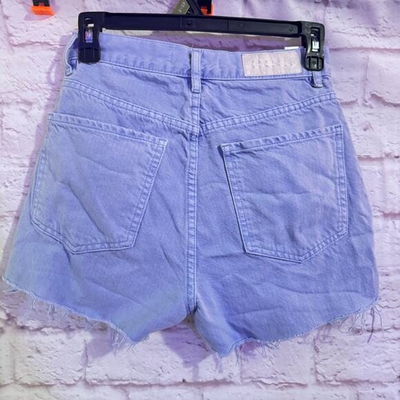 PacSun Dad Jean Cut off Button Fly  Shorts 25 - Picture 3 of 8